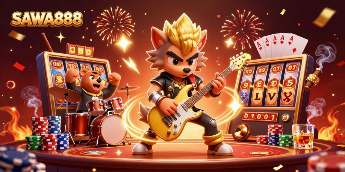 SAWA888 offers dynamic slot gaming thrills while engaging players in a captivating casino environment.