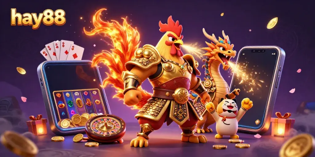 Catch thrilling moments at hay88 with dynamic gaming characters and exciting casino elements.