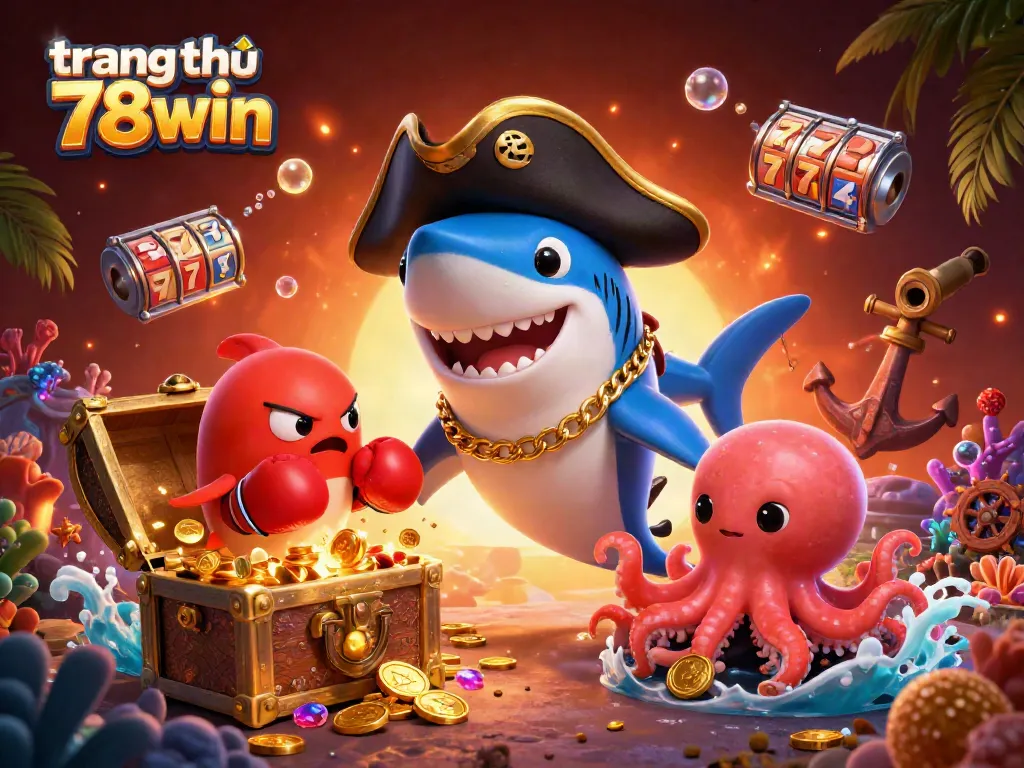 Experience thrilling gameplay at trang chủ 78win with colorful characters and electrifying casino vibes.
